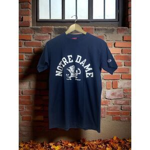 Notre Dame Vintage Champion T-Shirt - Size M